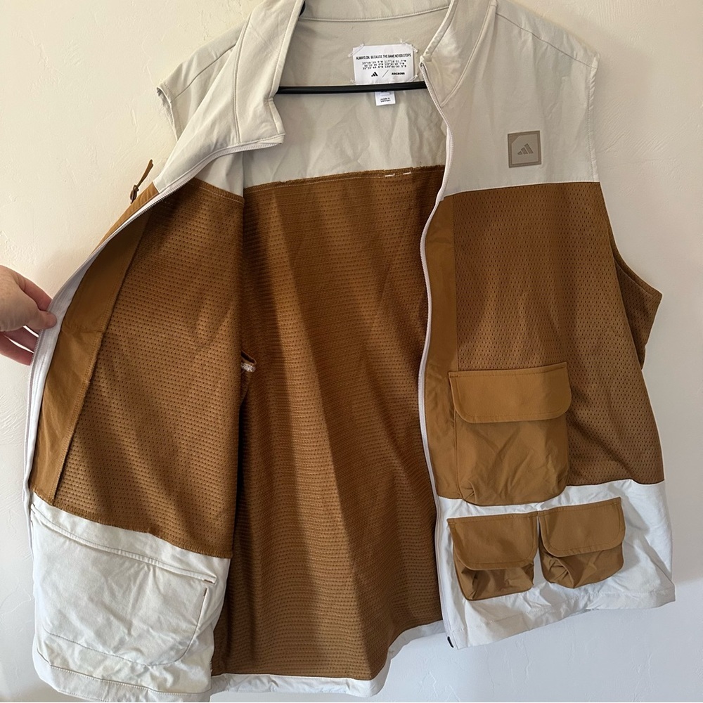 Adidas ADX FZ Golf Vest - Picture 5 of 10